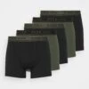 Pier One 5 Pack - Underbukse -Black/Khaki 2 Pier One 5 Pack - Underbukse -Black/Khaki -Pier One 00955010cec94d048deaec05ec199c27