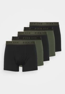 Pier One 5 Pack - Underbukse -Black/Khaki