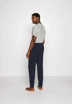 Pier One 2 Pack - Pyjamasbukse - Dark Blue/Mottled Light Grey -Pier One 058df6f0d3f34a2aaf1cb22da08558a8