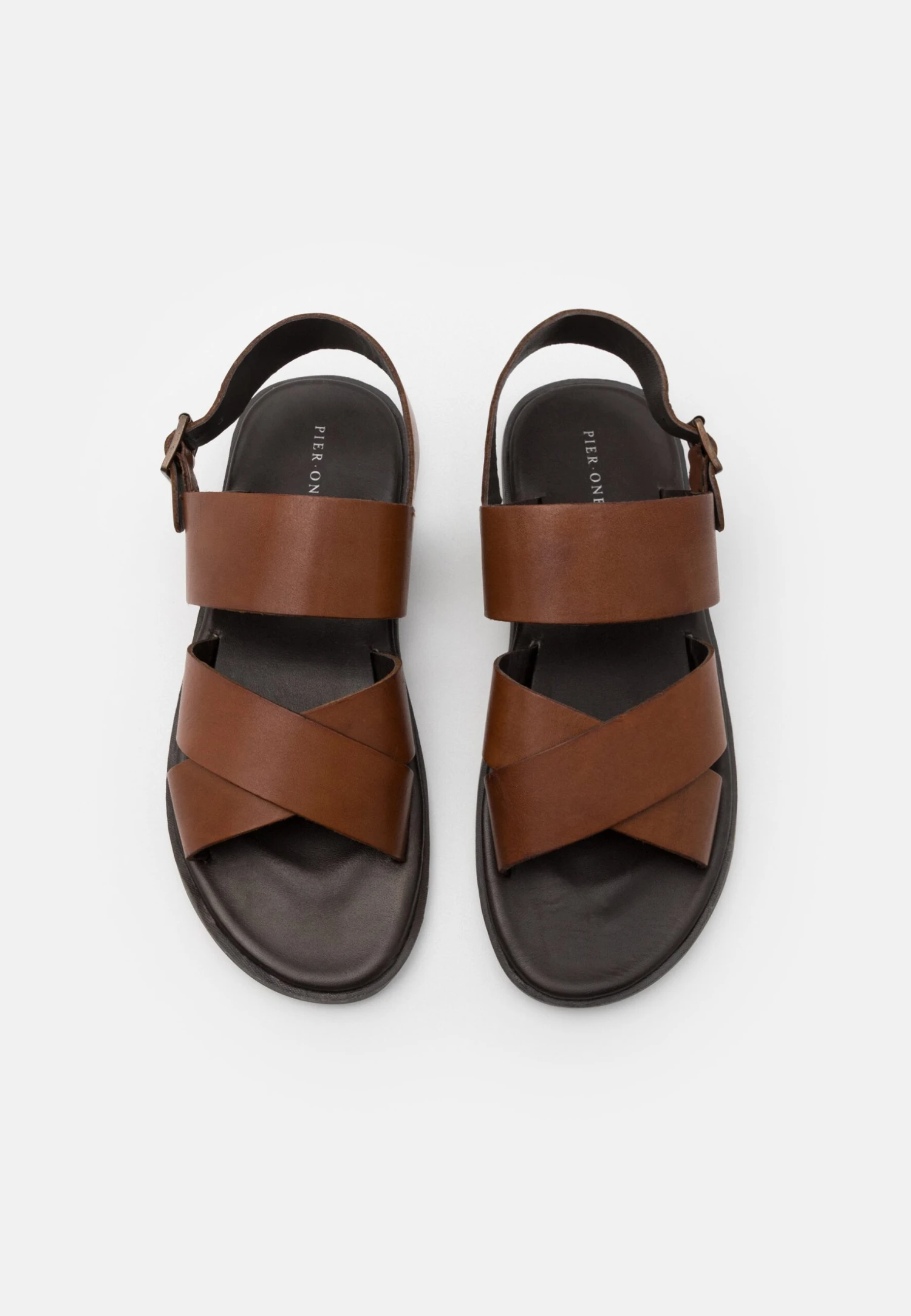 Pier One Unisex - Sandaler - Cognac 8 Pier One Unisex - Sandaler - Cognac - Bilde 6