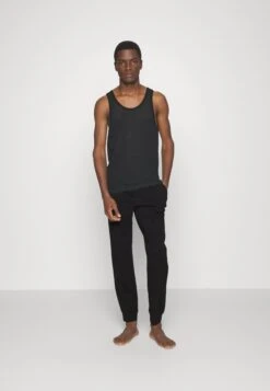 Pier One 2 Pack - Pyjamasbukse - Dark Blue/Black