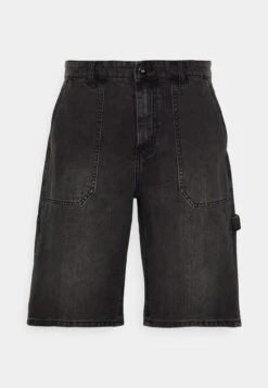 Pier One Regular Fit Carpenter - Jeansshorts -Black 10 Pier One Regular Fit Carpenter - Jeansshorts -Black -Pier One 0f441c1e70184b8f9e44936458fd2a17