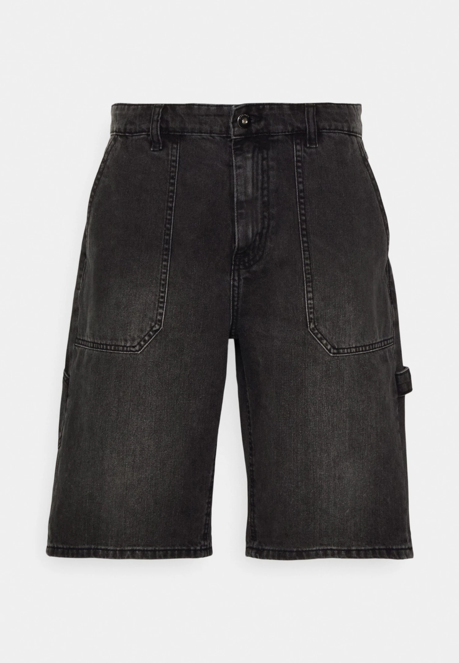 Pier One Regular Fit Carpenter - Jeansshorts -Black 6 Pier One Regular Fit Carpenter - Jeansshorts -Black - Bilde 4
