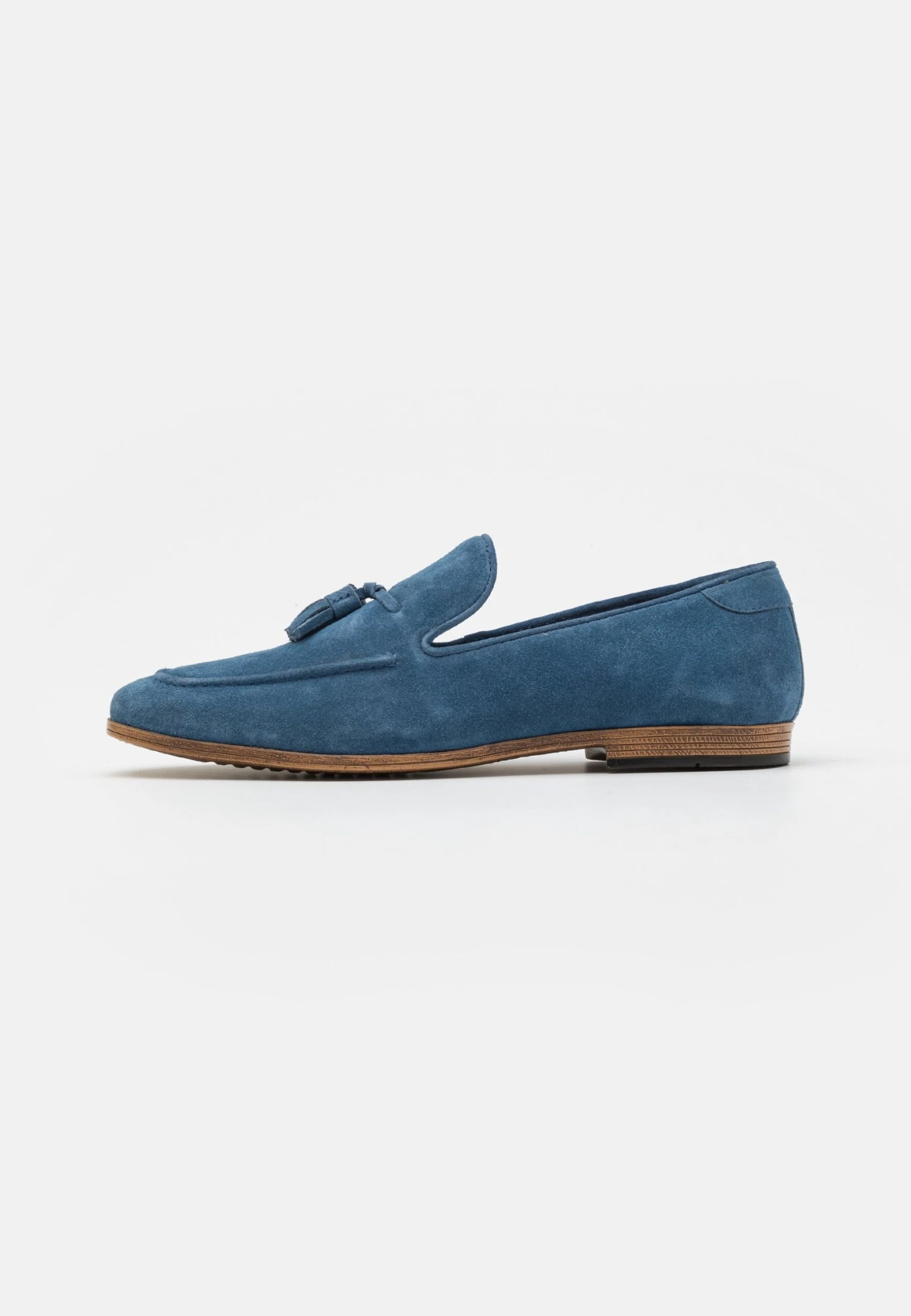 Pier One Leather - Slippers - Blue 3 Pier One Leather - Slippers - Blue