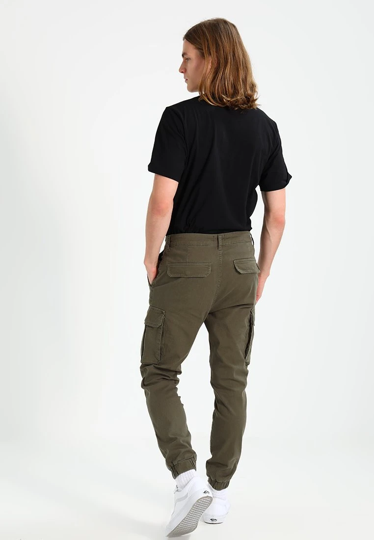 Pier One Cuffed Skinny Trouser- Cargobukse - Khaki 5 Pier One Cuffed Skinny Trouser- Cargobukse - Khaki - Bilde 3