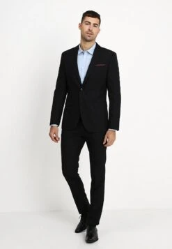 Pier One 2 Pack - Finskjorte - Light Blue/Dark Blue