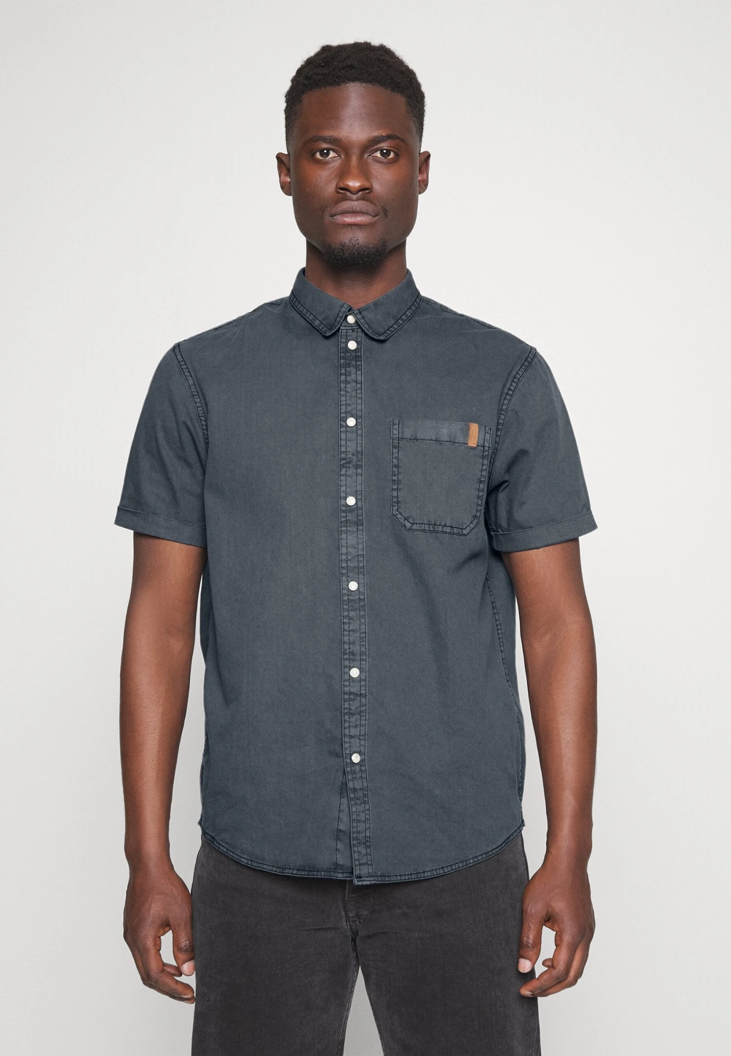 Pier One Skjorte - Blue-Grey 3 Pier One Skjorte - Blue-Grey