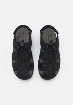 Pier One Leather - Tursandaler - Black 11 Pier One Leather - Tursandaler - Black -Pier One 348ad4d4a3a548d0b683ff94cec7b0e3