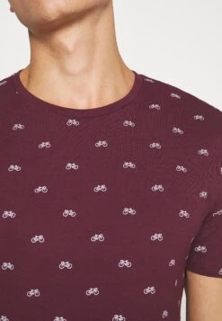 Pier One T-Shirts Med Print - Bordeaux -Pier One 384b1fc702d14724996c7ab3ec8a7edd