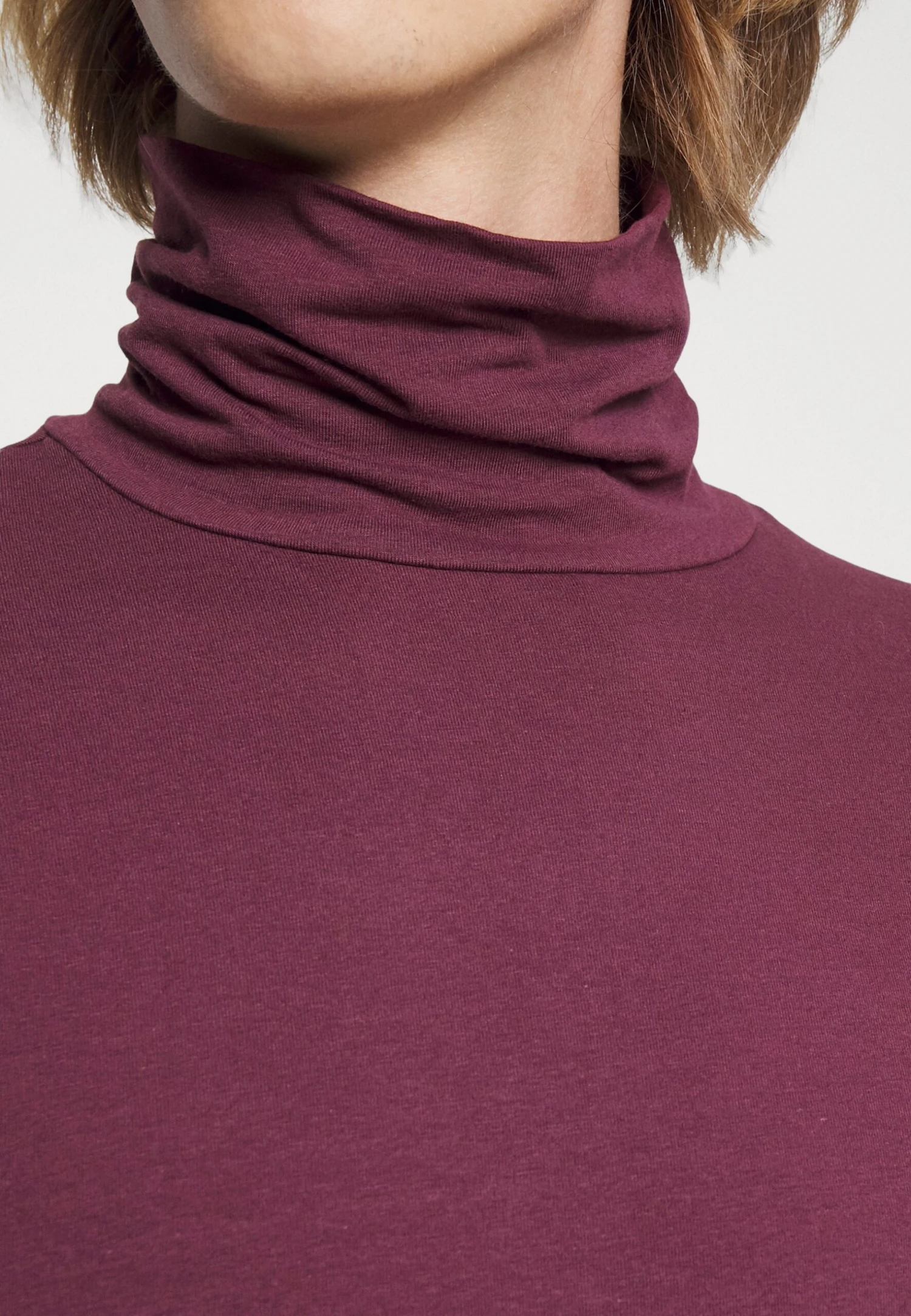 Pier One 2 Pack - Topper Langermet - Bordeaux/Dark Blue 9 Pier One 2 Pack - Topper Langermet - Bordeaux/Dark Blue - Bilde 7