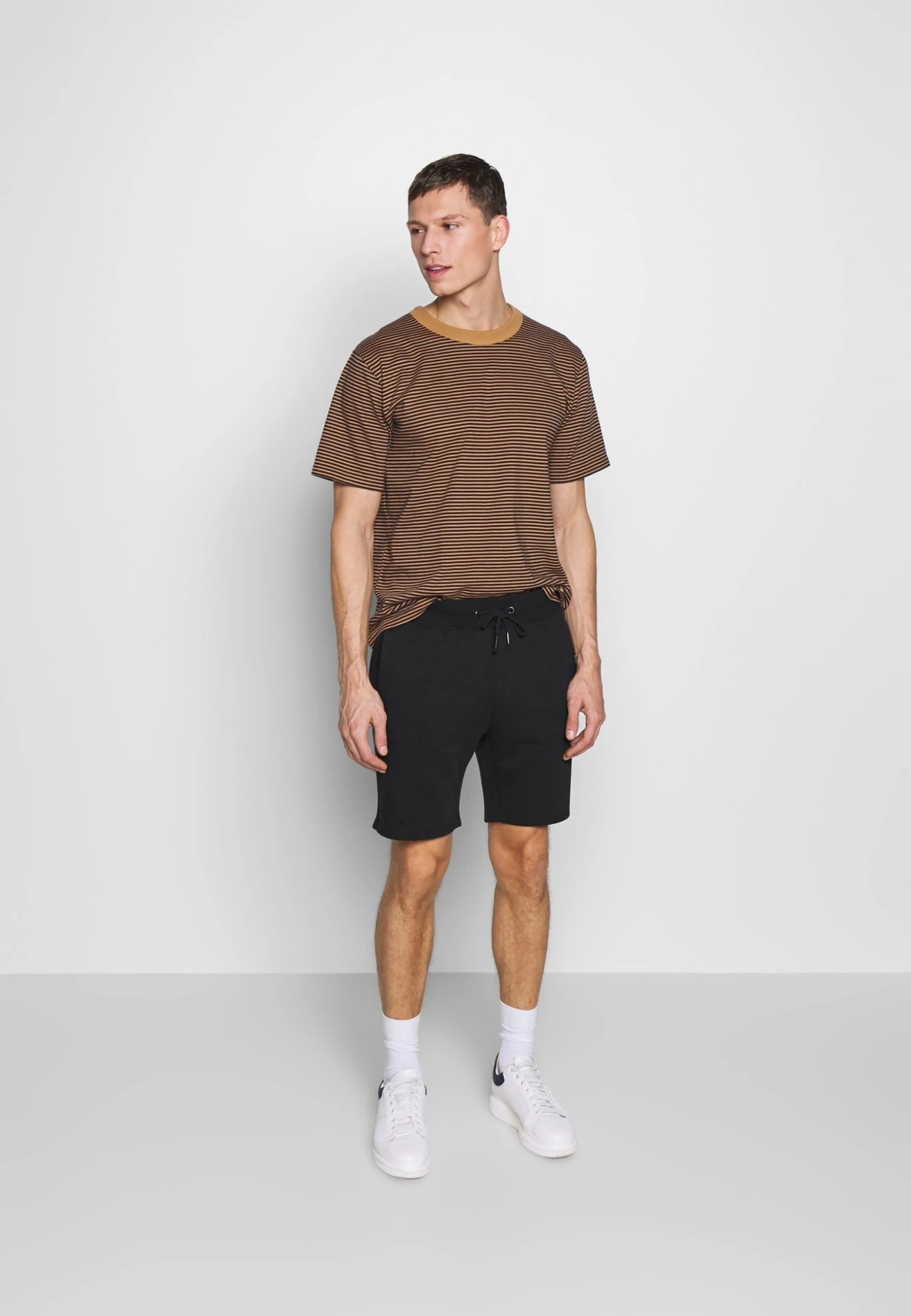 Pier One 2 Pack - Shorts -Light Grey /Black 4 Pier One 2 Pack - Shorts -Light Grey /Black - Bilde 2