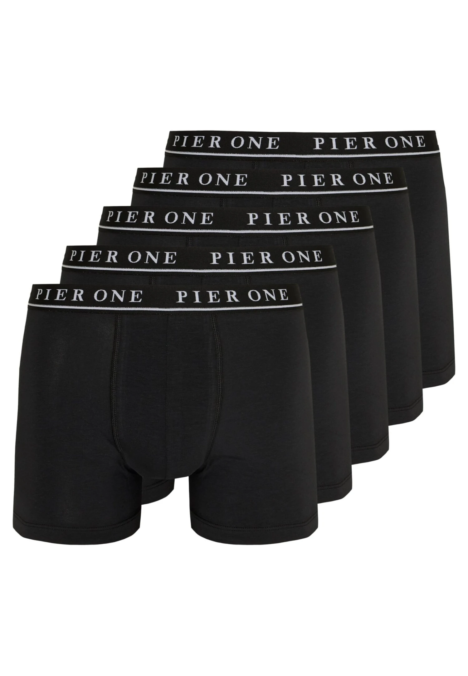 Pier One 5 Pack - Underbukse - Black 6 Pier One 5 Pack - Underbukse - Black - Bilde 4