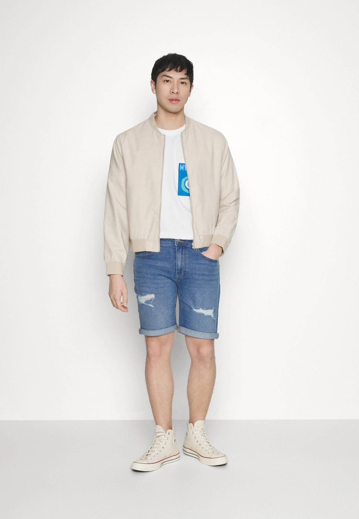 Pier One Jeansshorts - Blue Denim 4 Pier One Jeansshorts - Blue Denim - Bilde 2