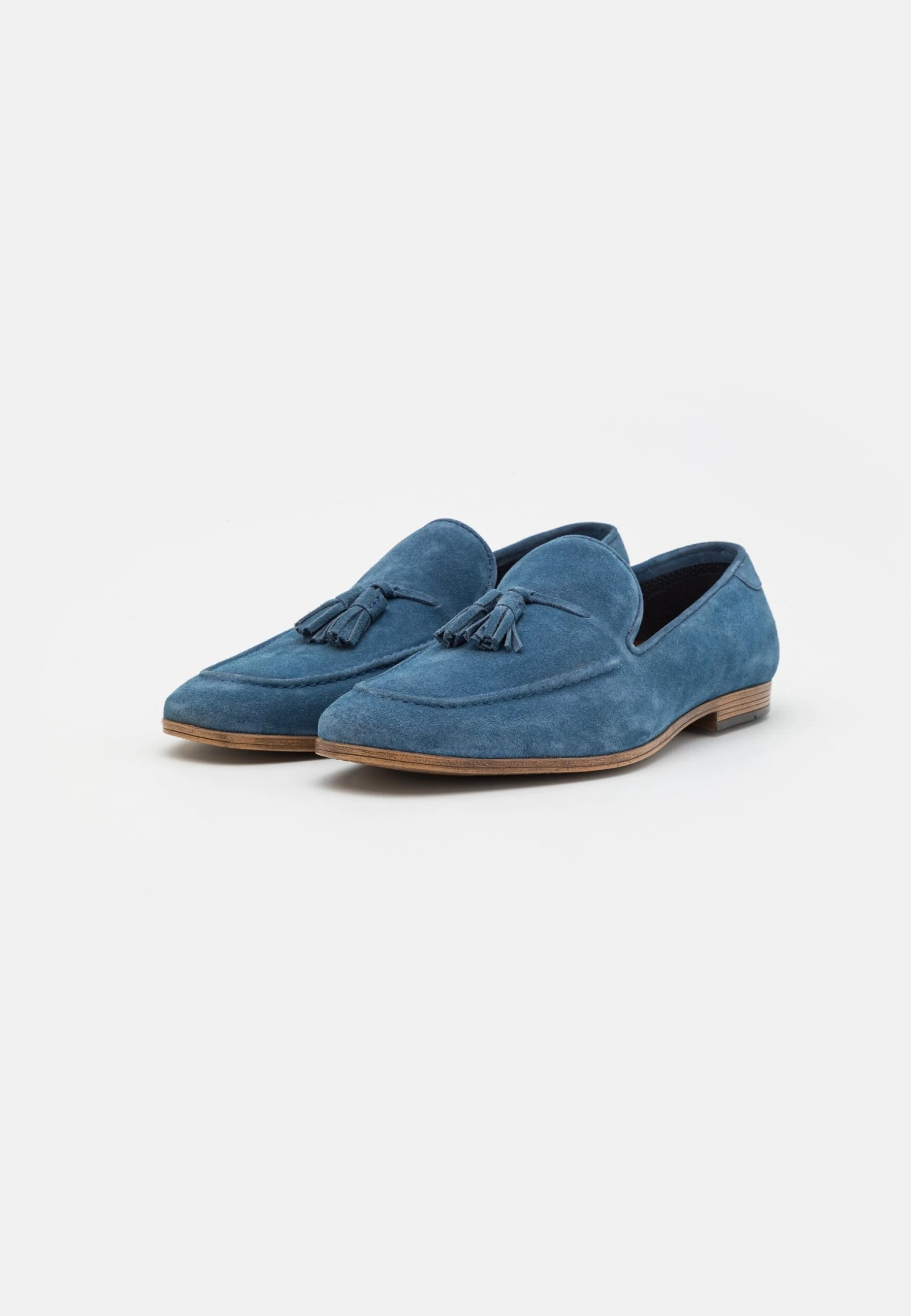 Pier One Leather - Slippers - Blue 4 Pier One Leather - Slippers - Blue - Bilde 2