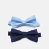 Pier One 2 Pack - Bow Tie - Dark Blue/Light Blue -Pier One 6851203b33524bd59a3634d0322a9253