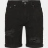 Pier One Jeansshorts - Black 1 Pier One Jeansshorts - Black -Pier One 6a5f776f052149fab21c0f7a06b3f55c