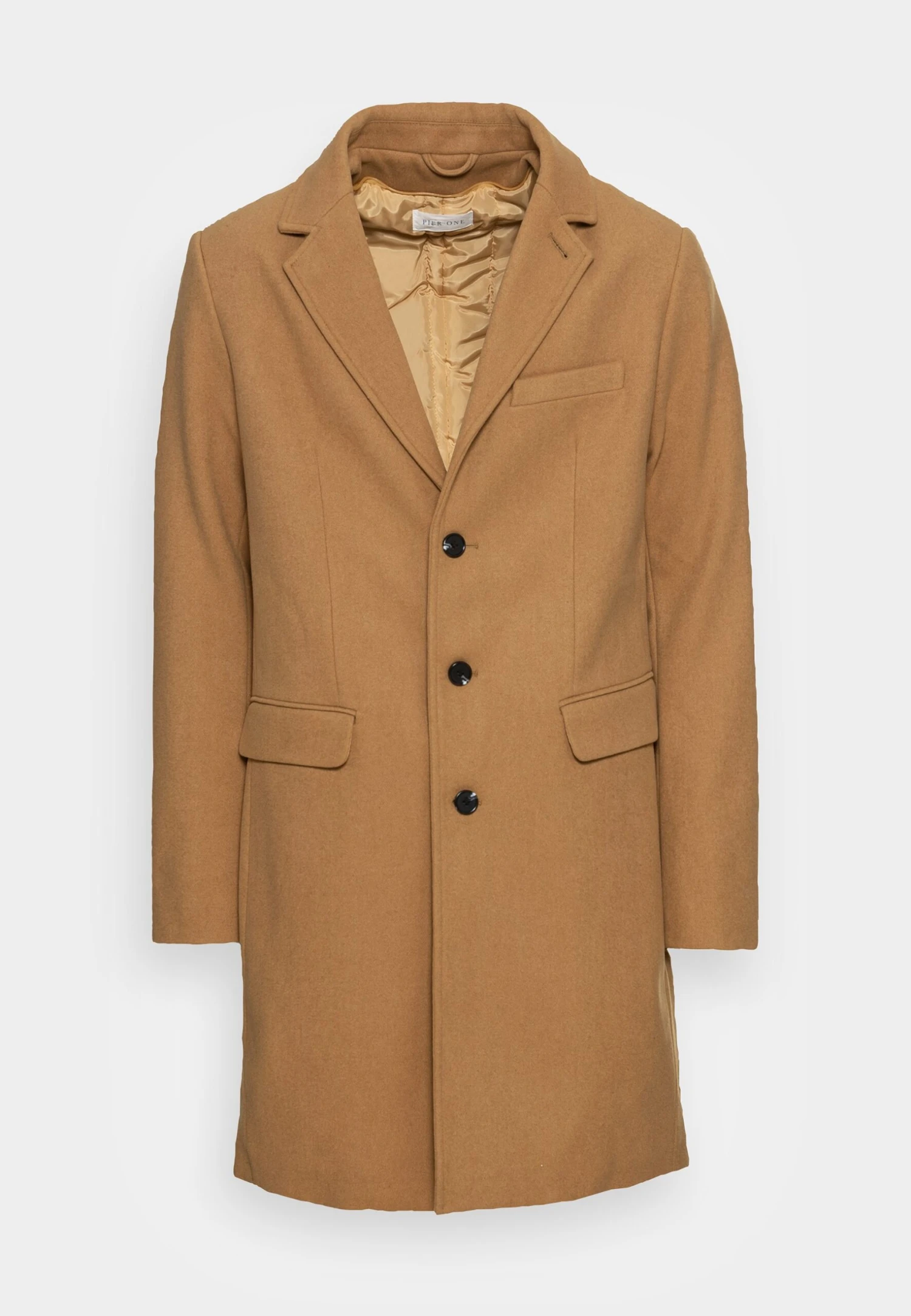 Pier One Klassisk Kåpe / Frakk - Camel 5 Pier One Klassisk Kåpe / Frakk - Camel - Bilde 3