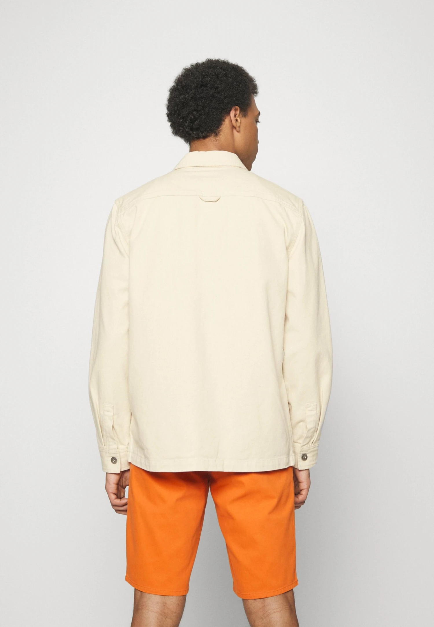 Pier One Undyed Twill- Jeansjakke - White 5 Pier One Undyed Twill- Jeansjakke - White - Bilde 3