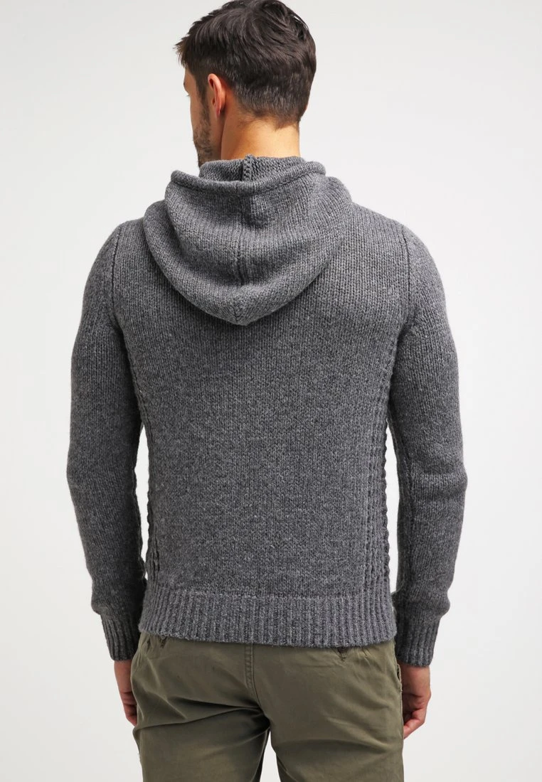 Pier One Hoodie - Dark Grey Melange 5 Pier One Hoodie - Dark Grey Melange - Bilde 3