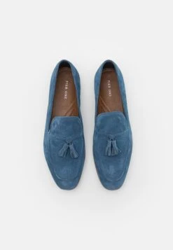 Pier One Leather - Slippers - Blue 11 Pier One Leather - Slippers - Blue -Pier One 88169eccd947430599894098376803be