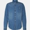 Pier One Denim Shirt - Skjorte - Blue Denim