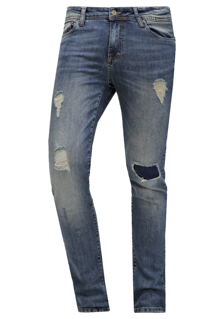 Pier One Jeans Slim Fit - Destroyed Denim 8 Pier One Jeans Slim Fit - Destroyed Denim - Bilde 6