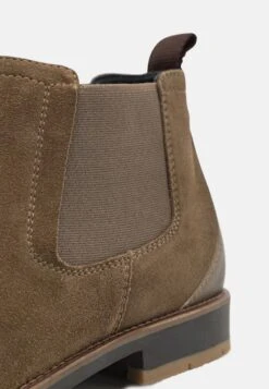 Pier One Leather - Støvletter - Taupe -Pier One 9d126395870f409b9237e8a016a1e6a3