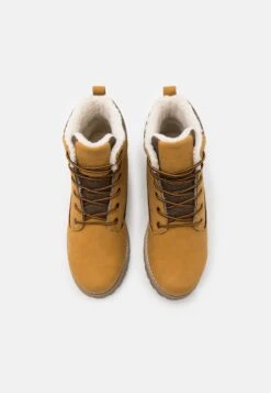 Pier One Snørestøvletter - Camel -Pier One b121e8d24d2a4aad975e3cc38697e3a7