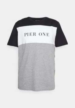 Pier One T-Shirts Med Print -Black -Pier One b26a0a9fe2554dc9b06584b4d598f4ec