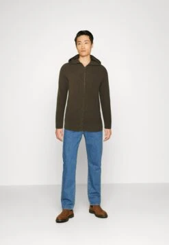 Pier One Cardigan - Olive -Pier One b2cbbc2a4d6b41ef982b6f8e709d4b17