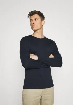 Pier One 2 Pack - Topper Langermet - Dark Blue/Mottled Grey 12 Pier One 2 Pack - Topper Langermet - Dark Blue/Mottled Grey -Pier One b420109f082c43d2a24914f5e6ed3c25