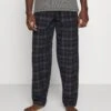 Pier One Pyjamasbukse - Black/Blue -Pier One b527a652e7324f71b5550e53fc0bfef6