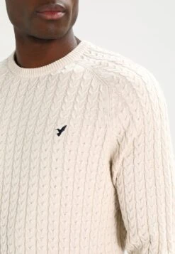 Pier One Strikkegenser - Off-White 10 Pier One Strikkegenser - Off-White -Pier One ba1cc6145e0443099ea0edf38fe53ae1