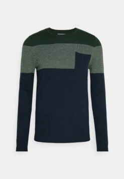 Pier One Strikkegenser - Green/Blue 10 Pier One Strikkegenser - Green/Blue -Pier One c8592c6c2e724b62ad07da25f043da94