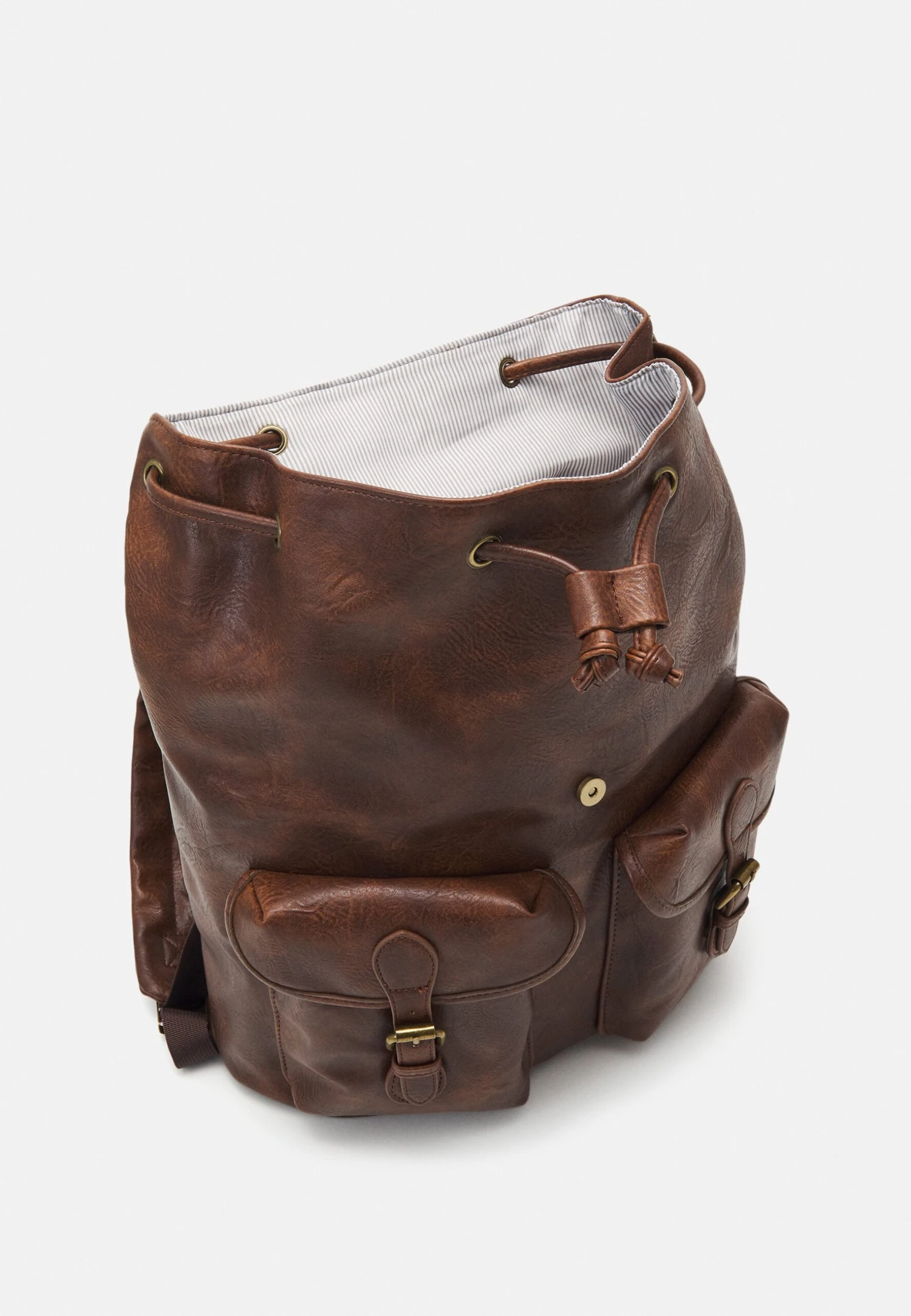 Pier One Unisex - Ryggsekk - Dark Brown 5 Pier One Unisex - Ryggsekk - Dark Brown - Bilde 3