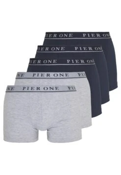 Pier One 5 Pack - Underbukse - Dark Blue/Mottled Grey 10 Pier One 5 Pack - Underbukse - Dark Blue/Mottled Grey -Pier One d4dee33262f043a78b9563ab4cdb0bb2