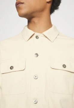 Pier One Undyed Twill- Jeansjakke - White 11 Pier One Undyed Twill- Jeansjakke - White -Pier One d72bf7cf76b04ba396f021941020b1bc