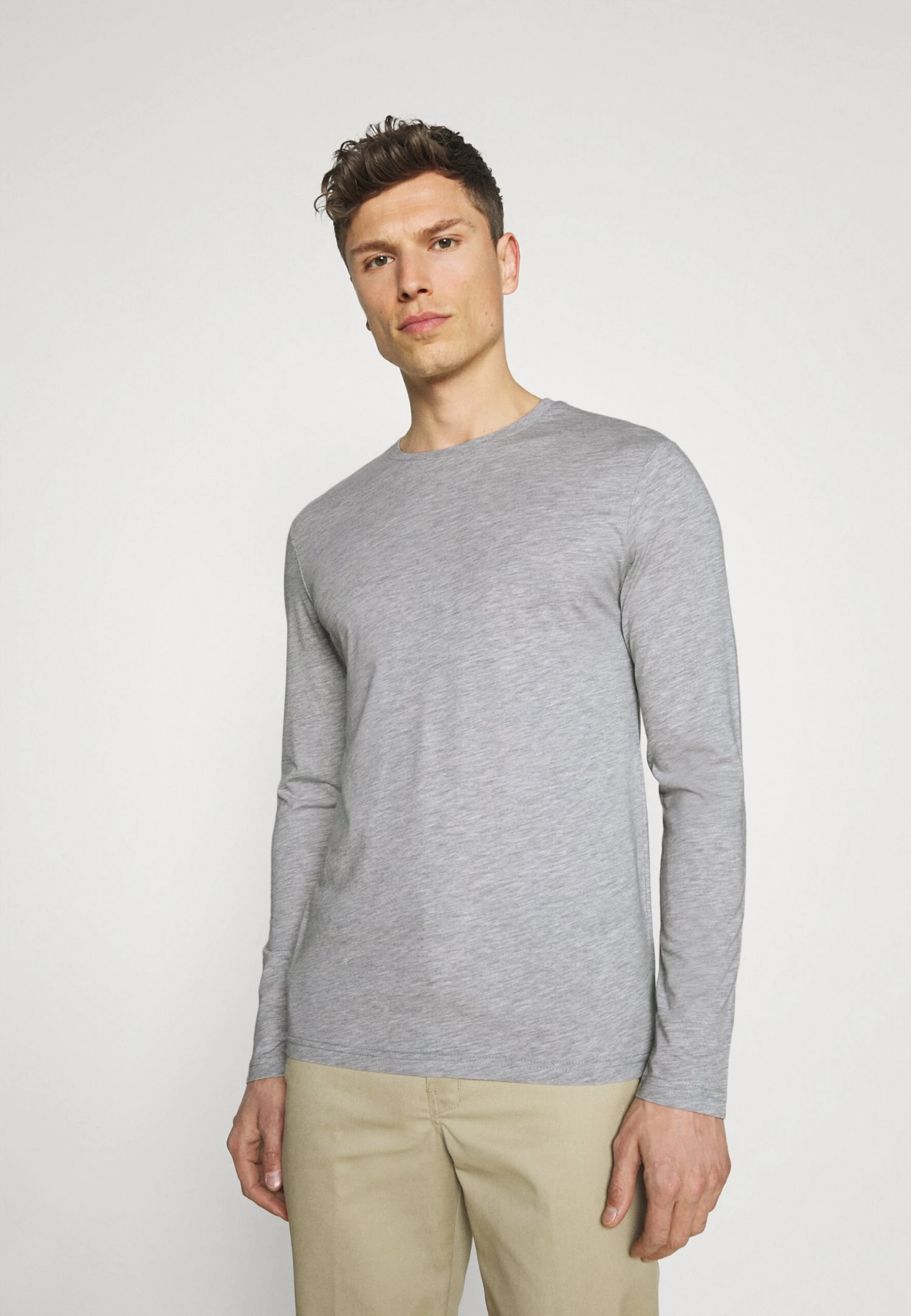 Pier One 2 Pack - Topper Langermet - Dark Blue/Mottled Grey 4 Pier One 2 Pack - Topper Langermet - Dark Blue/Mottled Grey - Bilde 2