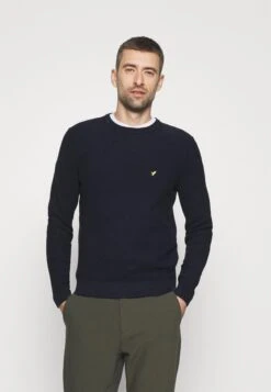 Pier One Strikkegenser - Dark Blue -Pier One e0b9c24056d84c60a1794b9c148045dc