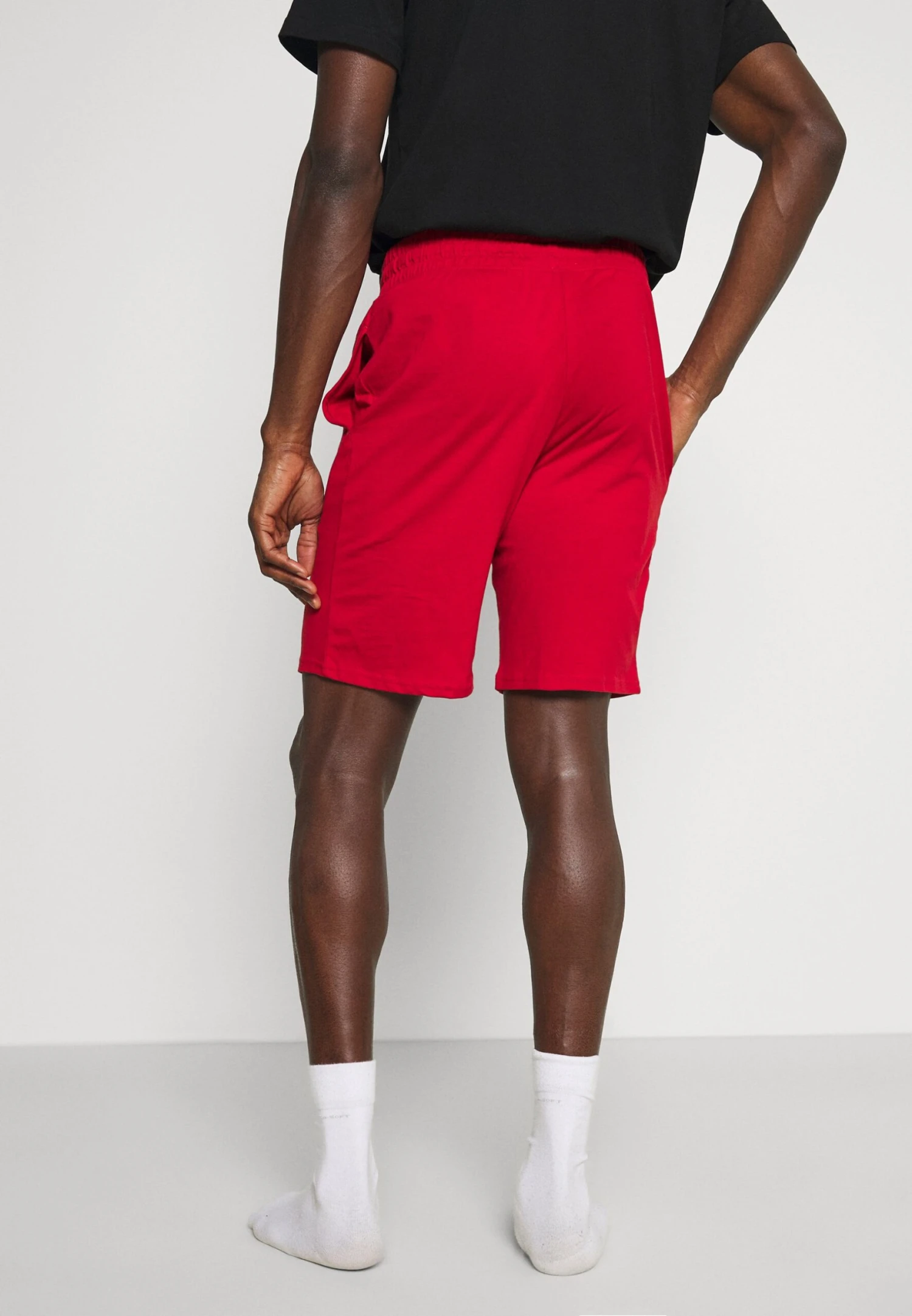 Pier One 3 Pack - Pyjamasbukse - Black/Mottled Dark Grey/Red 5 Pier One 3 Pack - Pyjamasbukse - Black/Mottled Dark Grey/Red - Bilde 3