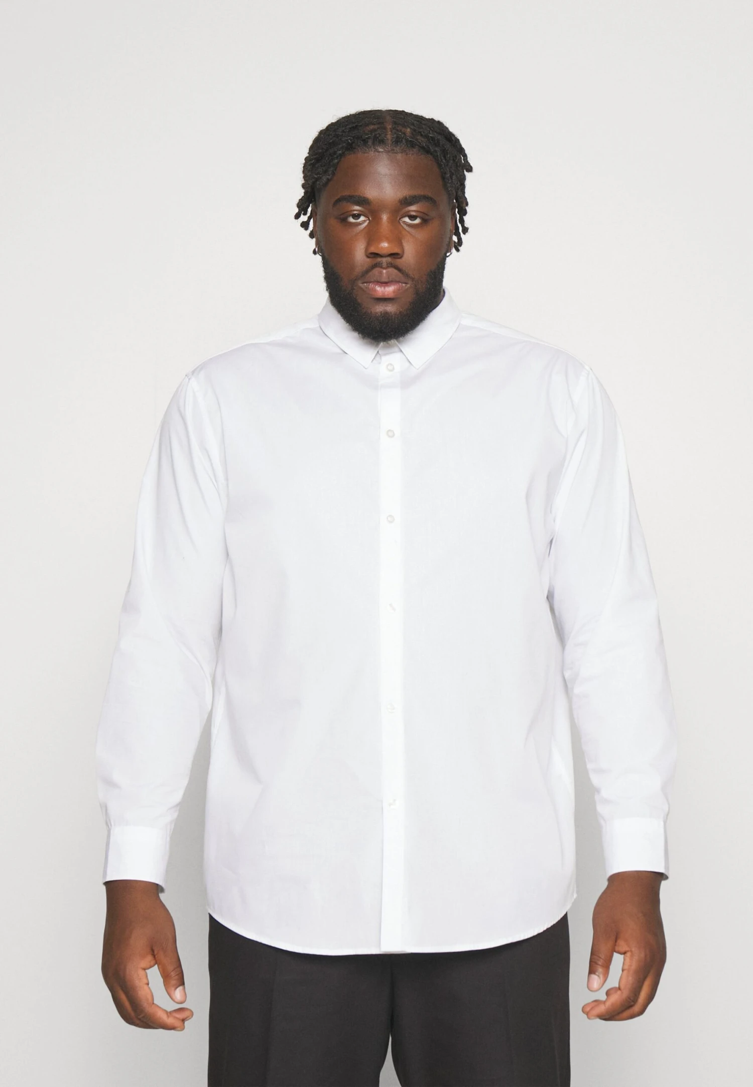 Pier One 2 Pack- Finskjorte - White/Light Blue 4 Pier One 2 Pack- Finskjorte - White/Light Blue - Bilde 2