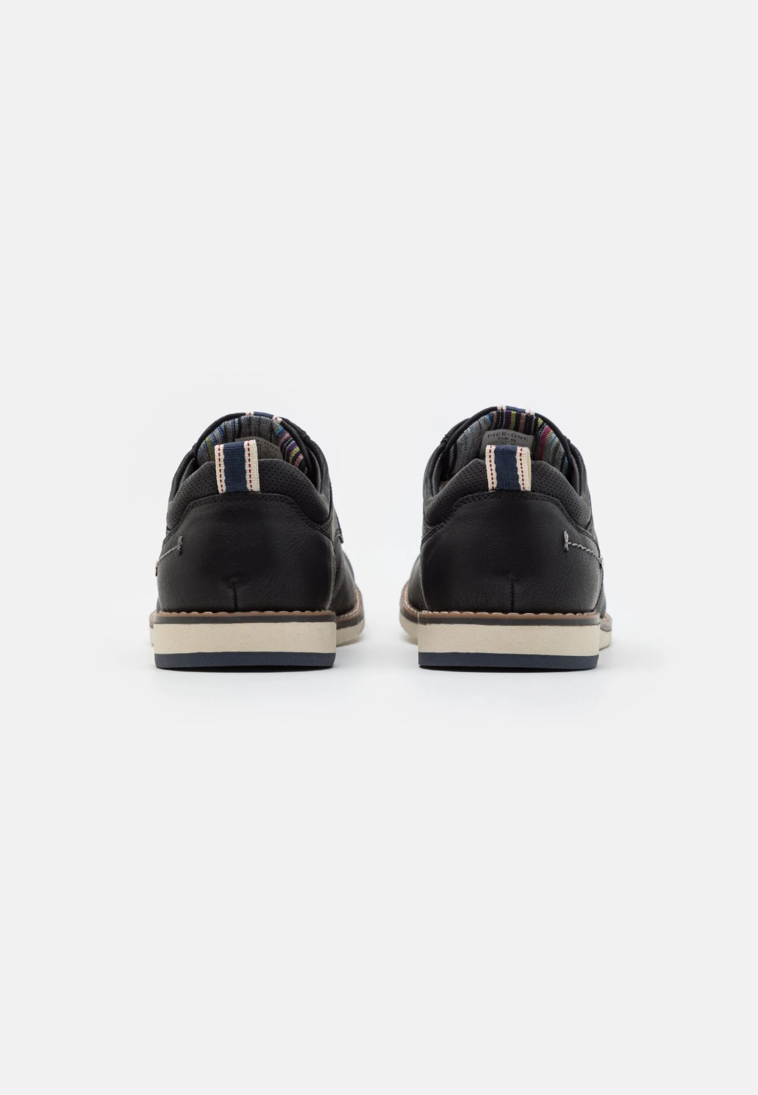 Pier One Casual Snøresko - Black 5 Pier One Casual Snøresko - Black - Bilde 3