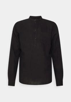 Pier One Linen Cotton Mix 2 Pack - Skjorte - White/Black -Pier One f5232f1e8c48481f89ee6709ae44e911